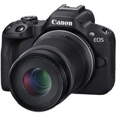 Canon EOS R50 kit (18-45)(55-210) Black (with adapter)